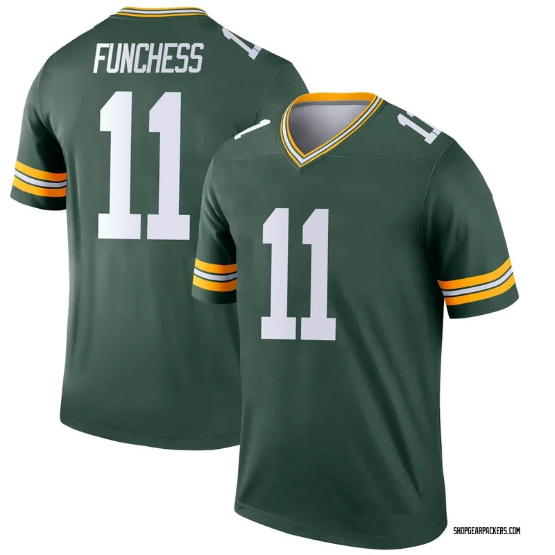 Men's Nike Green Bay Packers Devin Funchess Green Jersey - Legend