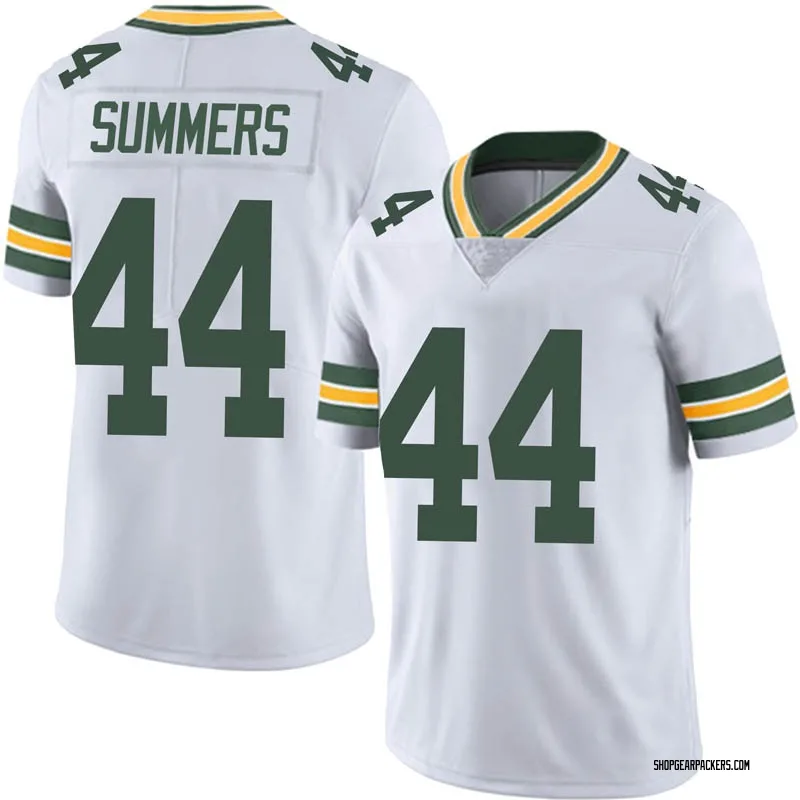 Men's Nike Green Bay Packers Ty Summers White Vapor Untouchable Jersey ...