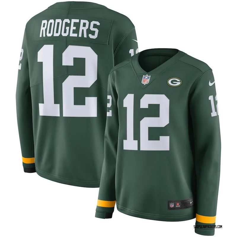 women's long sleeve green bay packers shirt