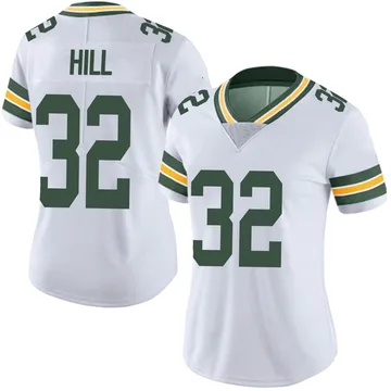 Women's Nike Green Bay Packers Kylin Hill White Vapor Untouchable Jersey - Limited