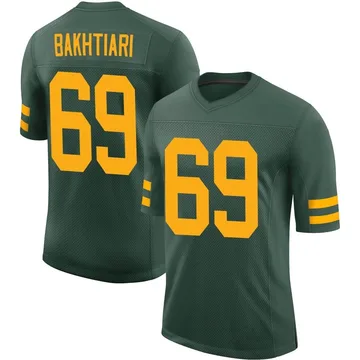 Green Bay Packers #69 David Bakhtiari Nike Away Game Jersey at the Packers  Pro Shop