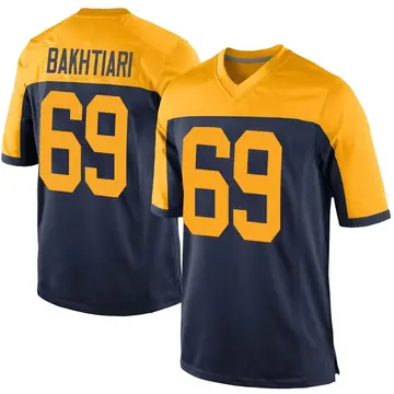 Jerseyrama David Bakhtiari Jersey #69 White Green Bay Unsigned Custom Stitched White Football New No Brands/Logos Sizes S-3xl