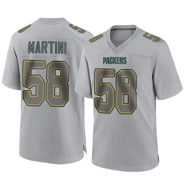 Youth Nike Green Bay Packers Greer Martini Gray Atmosphere Fashion Jersey - Game