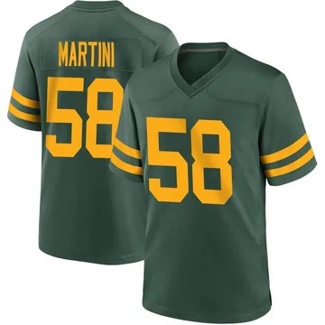 Youth Nike Green Bay Packers Greer Martini Green Alternate Jersey - Game