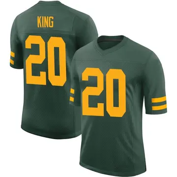 Nike Green Bay Packers No20 Kevin King White Youth 100th Season Stitched NFL Vapor Untouchable Limited Jersey