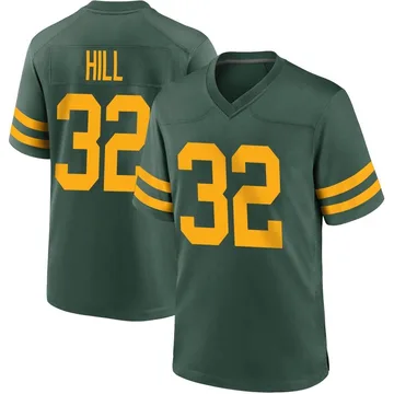 Youth Nike Green Bay Packers Kylin Hill Green Alternate Jersey - Game