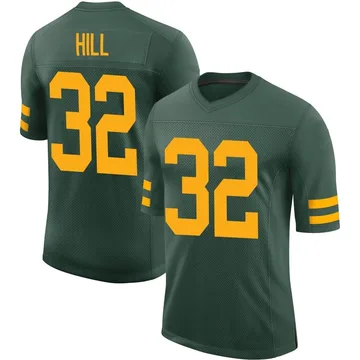 Youth Nike Green Bay Packers Kylin Hill Green Alternate Vapor Jersey - Limited