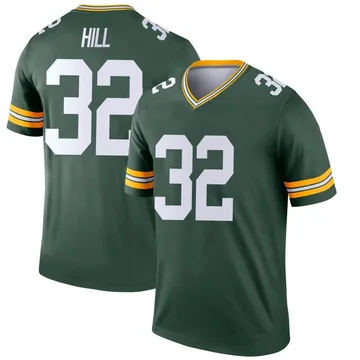 Youth Nike Green Bay Packers Kylin Hill Green Jersey - Legend