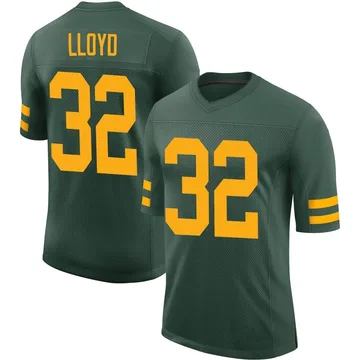 Youth Nike Green Bay Packers MarShawn Lloyd Green Alternate Vapor Jersey - Limited