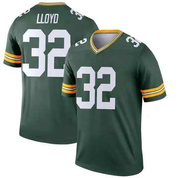 Youth Nike Green Bay Packers MarShawn Lloyd Green Jersey - Legend