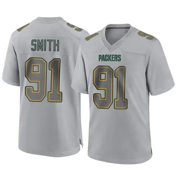 Green Bay Packers Nike Home Game Jersey - Green - Preston Smith