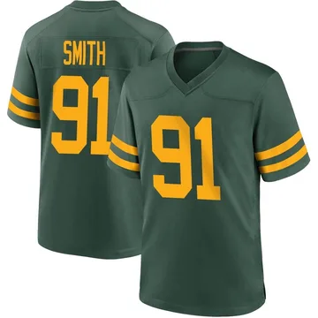 Nike / Men's Green Bay Packers Preston Smith #91 Legend Green T-Shirt