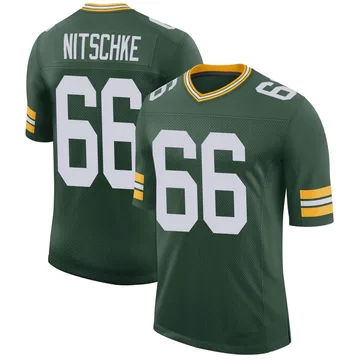 Ray Nitschke Green Bay Packers Men's Green Distressed Name & Number  Tri-Blend T-Shirt